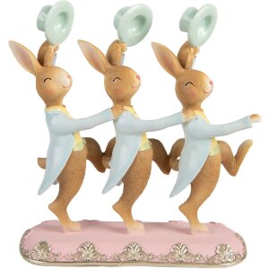 Décoration Lapin Clayre & Eef Brun-Blue...