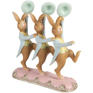 Décoration Lapin Clayre & Eef Brun-Blue...