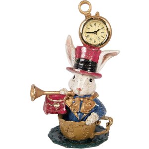 Décoration Lapin avec Horloge – Clayre &...