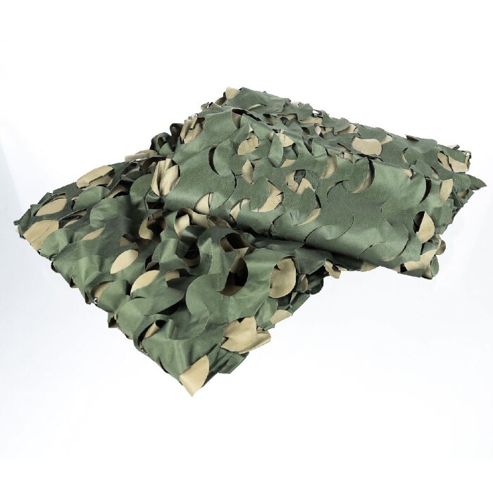 Filet de camouflage 3D feuillu Buteo Photo Gear, vert forêt 2,4 x 3 m