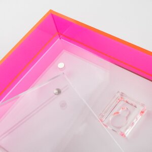 Cadre Photo Néon Rose Walther Summertime 13x18 cm