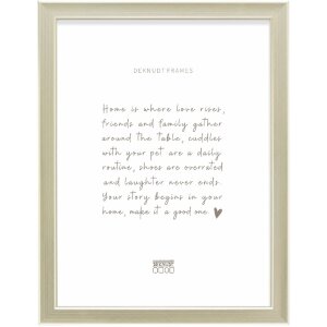 Cadre photo Deknudt S244 argent 15x20 cm