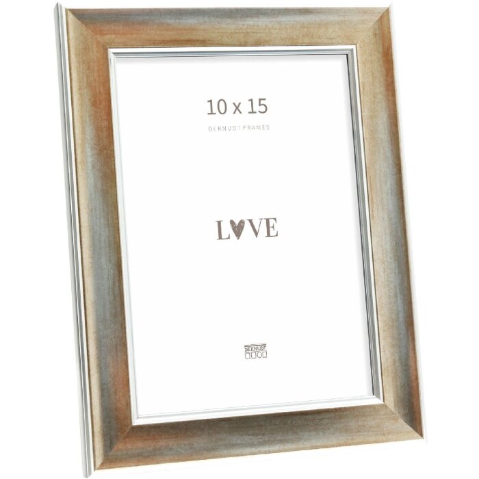 Cadre photo Deknudt S244 bronze 10x15 cm