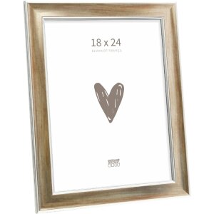 Cadre photo Deknudt S244 bronze 18x24 cm