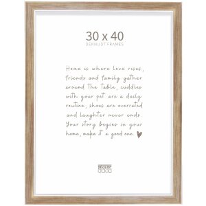 Cadre photo Deknudt S244 bronze 30x40 cm
