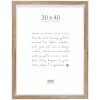 Cadre photo Deknudt S244 bronze 30x40 cm
