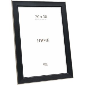 Cadre photo Deknudt S244 noir avec bordure...