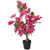 Arbre de bougainvillière artificiel rose vert Clayre & Eef