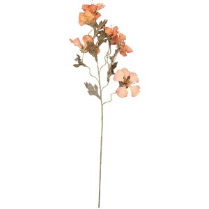 Décoration Branche Fleurs Orange Vert Clayre & Eef