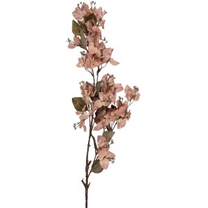 Décoration Branche Fleurs Rose Vert 101 cm Clayre & Eef