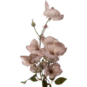 Décoration florale réaliste violet-vert 10x14x80 cm