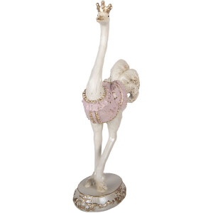 Décoration Bouquet Clayre & Eef Blanc Rosé 23x11x41 cm