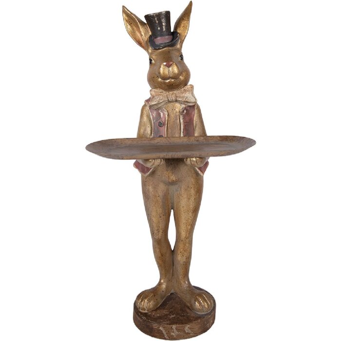 Décoration Lapin avec Assiette – Clayre & Eef