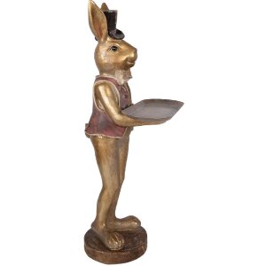 Décoration Lapin avec Assiette – Clayre & Eef