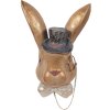Décoration Lapin Clayre & Eef Doré Noir 17x11x25 cm