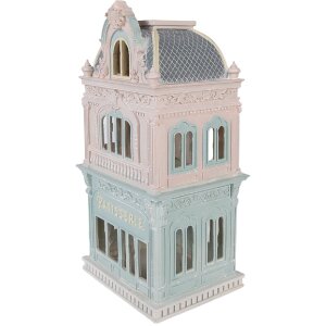 Décoration Maison Clayre & Eef 6PR6005 Bleu Rose 19x15x38 cm