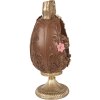 Décoration œuf lapin marron doré Ø 12x26 cm - Clayre & Eef