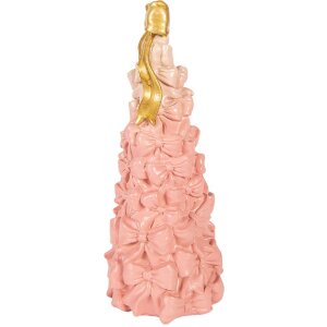 Décoration Torte Clayre & Eef rose-or Ø 12x29 cm