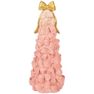 Décoration Torte Clayre & Eef rose-or Ø 12x29 cm