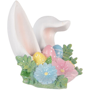 Clayre & Eef - Oreilles de Lapin Déco Multicolore Blanc