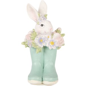 Décoration Lapin aux Bottes 9x9x15 cm – Clayre & Eef