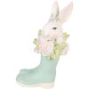 Décoration Lapin aux Bottes 9x9x15 cm – Clayre & Eef