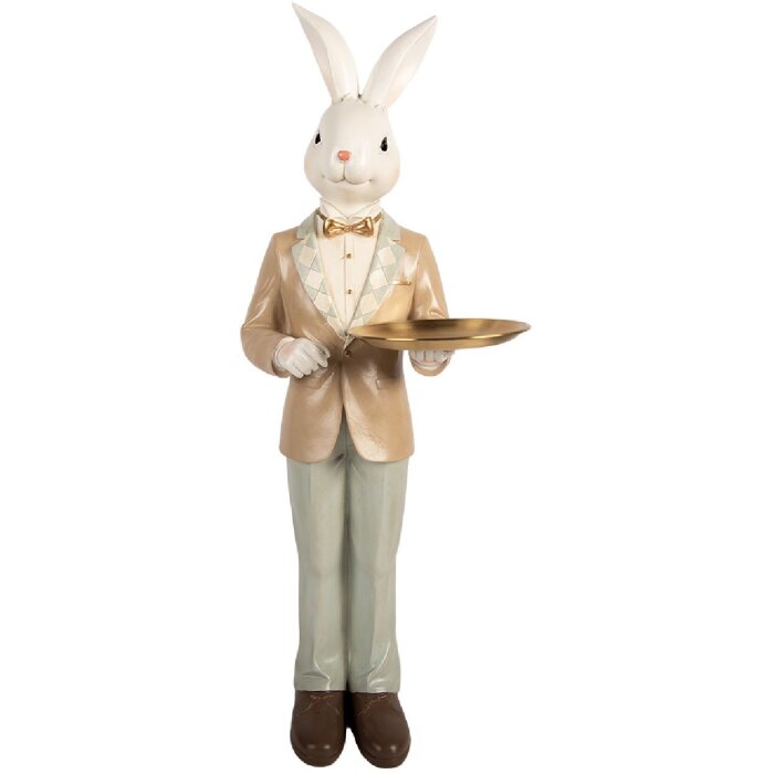 Décoration Lapin avec Bol 20x20x56 cm – Clayre & Eef
