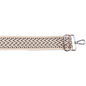 Ceinture de poche Juleeze 5x140 cm Beige/Noir