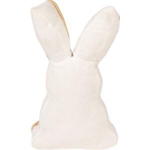 Stopper de porte lapin blanc doré 20x7x31 cm Clayre & Eef
