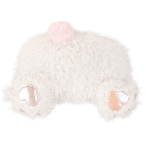 Coussin Lapin Clayre & Eef Blanc Rose 38x14x27 cm