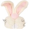 Oreiller Lapin Décoratif Beige Rose 18x10x35 cm Clayre & Eef