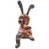 Figurine Lapin Psyco Mauro Ferretti – Décoration Pop-Art Multicolore