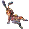 Figurine Lapin Psyco Mauro Ferretti – Décoration Pop-Art Multicolore