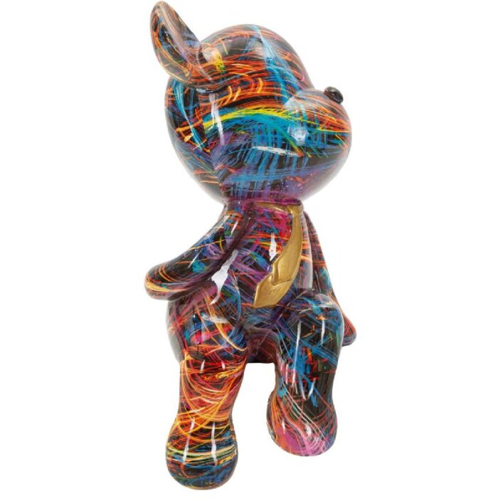 Figurine Orsetto Psyco Mauro Ferretti – Ourson Pop Art Multicolore