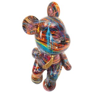 Figurine Orsetto Psyco Mauro Ferretti – Ourson Pop Art Multicolore