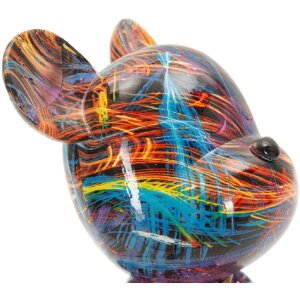 Figurine Orsetto Psyco Mauro Ferretti – Ourson Pop Art Multicolore