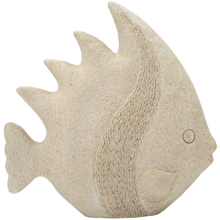 Figurine poisson sable Mauro Ferretti 25,3x8,6x24,5 cm