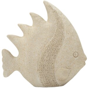 Figurine poisson sable Mauro Ferretti 25,3x8,6x24,5 cm