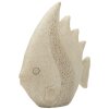 Figurine poisson sable Mauro Ferretti 25,3x8,6x24,5 cm