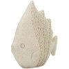 Figurine décorative poisson sable Mauro Ferretti 16,7x6,5x16,8 cm