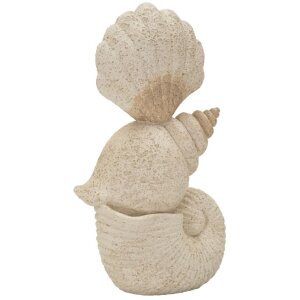 Statue de coquille sable Mauro Ferretti 17,2x10x30,2 cm
