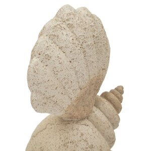 Statue de coquille sable Mauro Ferretti 17,2x10x30,2 cm