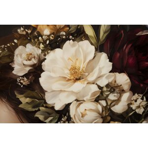 Cadre photo Mauro Ferretti PERSIAN – femme fleur papillon