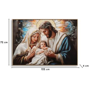 Tableau sur toile NATIVITÀ Mauro Ferretti 102x72 cm