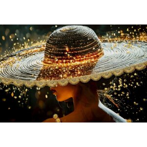 Tableau sur toile ILLUMY Mauro Ferretti, cadre photo élégant 62x92 cm