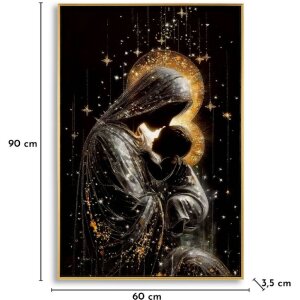 Tableau sur toile MATERNITY Mauro Ferretti – cadre bois 60x3,5x90 cm