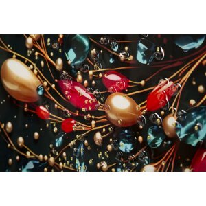 Mauro Ferretti – Peinture murale "Papillon" 70x100 cm