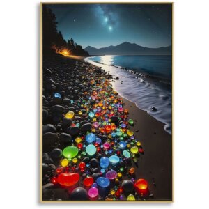 Mauro Ferretti Décoration Murale "Couleurs" – Cadre Photo 60x90 cm