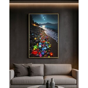 Mauro Ferretti Décoration Murale "Couleurs" – Cadre Photo 60x90 cm