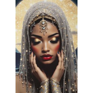 Mauro Ferretti – Art mural "Vénus" LED, toile 70x100 cm